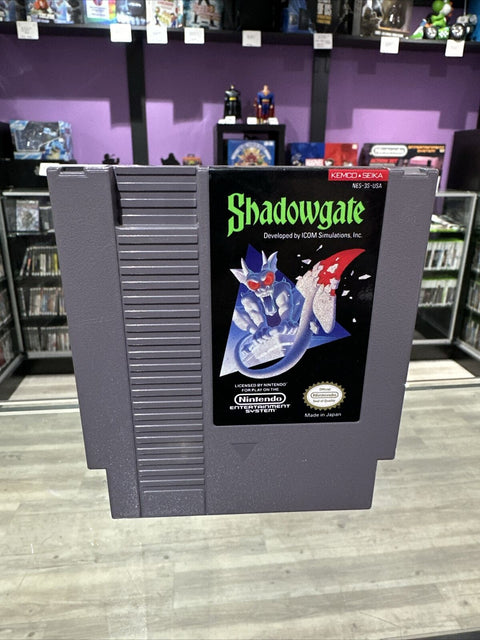 Shadowgate (Nintendo NES, 1989) Authentic Cartridge Only - Tested!