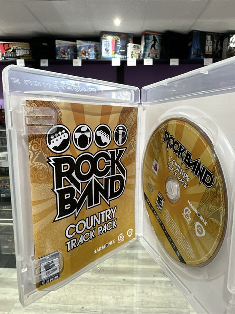 Rock Band Country Track Pack PS3 (Playstation 3) CIB Complete Tested!