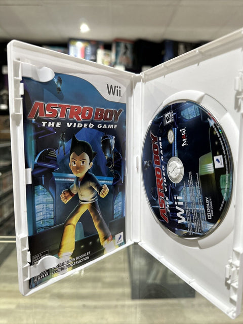 Astro Boy: The Video Game (Nintendo Wii, 2009) CIB Complete Tested!