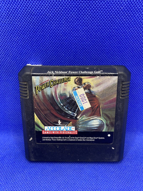 Jack Nicklaus' Power Challenge Golf (Sega Genesis) Authentic Cartridge Tested!