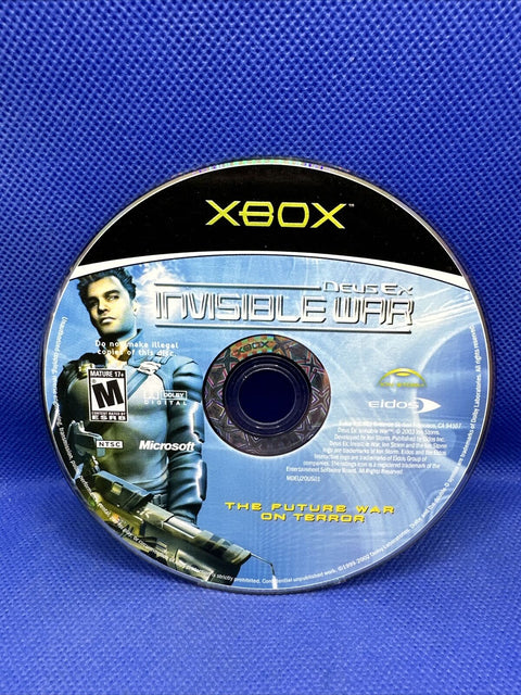 Deus Ex: Invisible War (Microsoft Original OG Xbox, 2003) CIB Complete - Tested!