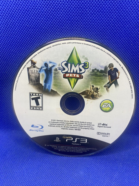 The Sims 3: Pets (Sony PlayStation 3, 2011) PS3 Disc Only - Tested!