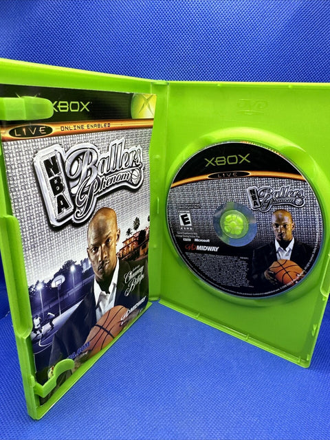 NBA Ballers: Phenom (Microsoft Original OG Xbox) CIB Complete - Tested!