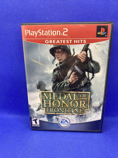 Medal of Honor: Frontline (Sony PlayStation 2, 2002) PS2 CIB Complete Tested!