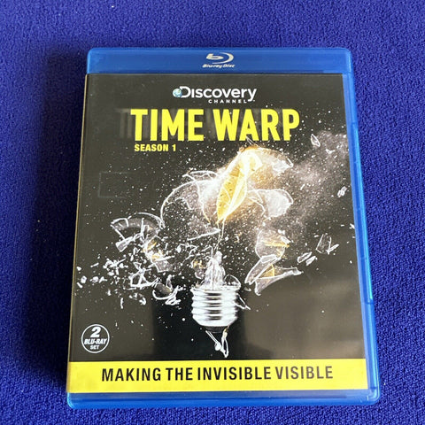 Time Warp Seasons 1 + 2 Lot (Blu-ray Disc, 2009) Discovery Channel Tested!