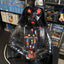 Vintage 1979 Darth Vader Star Wars Black Glazed Ceramic TV Accent Lamp - Working