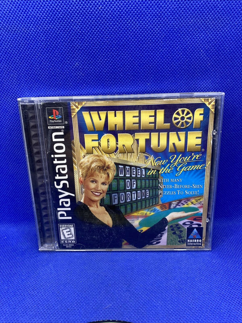 Wheel of Fortune (Sony PlayStation 1, 1998) PS1 CIB Complete Tested!