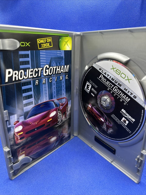 Project Gotham Racing 1 + 2 - Platinum Hits (Microsoft Original Xbox) Complete!