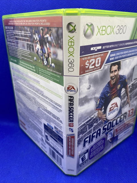 Fifa Soccer 13 - Bonus Edition (Microsoft Xbox 360, 2012) CIB Complete, Tested!