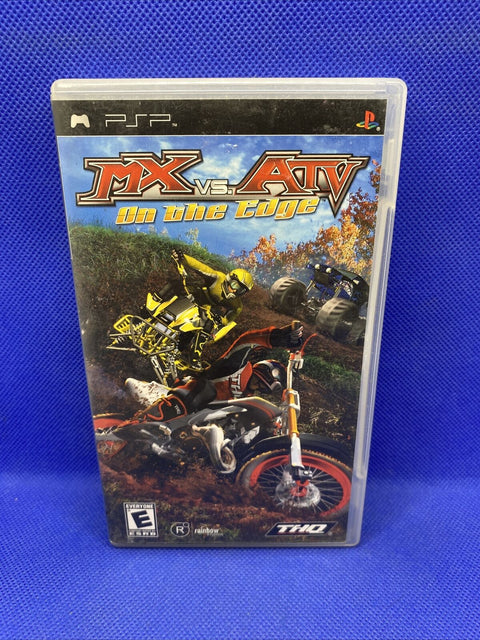 MX vs. ATV Unleashed On the Edge (Sony PSP) CIB Complete, Tested!