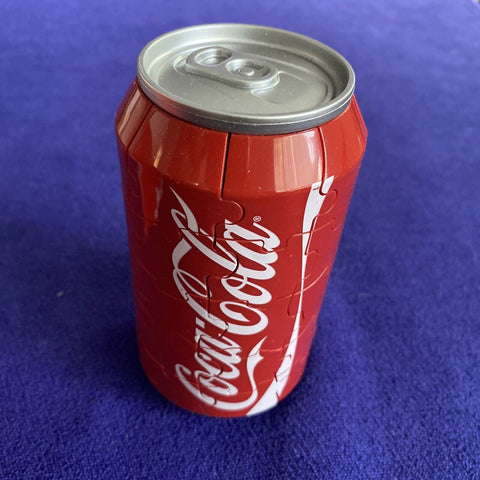 Coca-Cola Coke 3D Can Jigsaw - Incredipuzzle Coke 40 Piece In Packaging