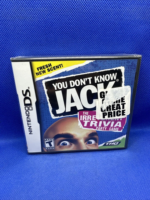 NEW! You Don't Know Jack (Nintendo DS, 2011) Factory Sealed!