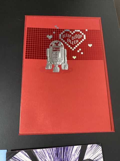 Star Wars Hallmark Birthday Valentine’s Card Lot Of 5 - Yoda, R2D2