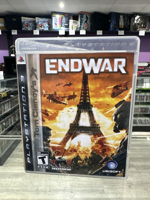 Tom Clancy's EndWar (Sony PlayStation 3, 2008) PS3 CIB Complete Tested!