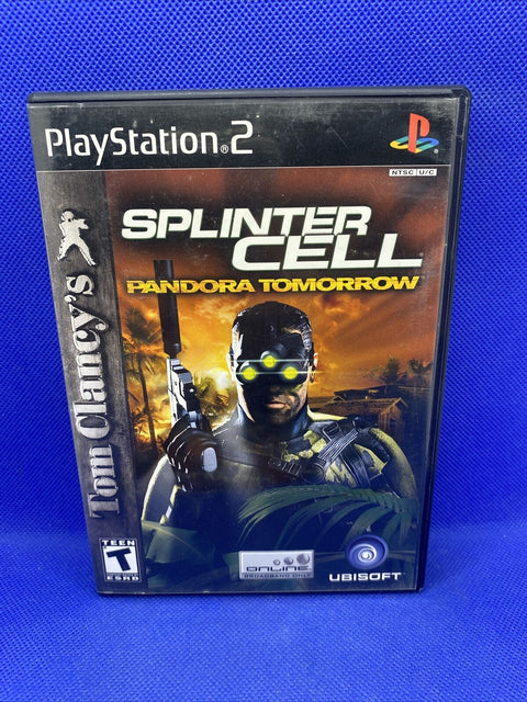 Tom Clancy's Splinter Cell: Pandora Tomorrow (Sony PlayStation 2, PS2) Complete