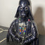 Vintage 1979 Darth Vader Star Wars Black Glazed Ceramic TV Accent Lamp - Working
