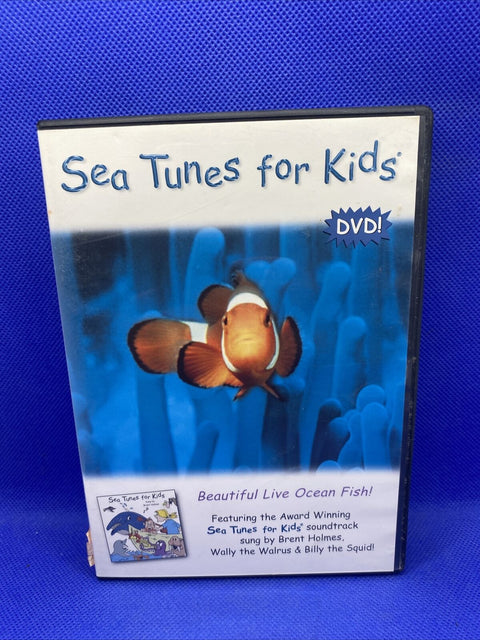 Sea Tunes For Kids: Beautiful Live Ocean Fish! (DVD) Brent Holmes
