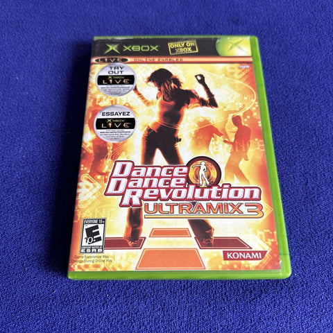 Dance Dance Revolution Ultramix 2 + 3 Original Xbox Lot - Tested!