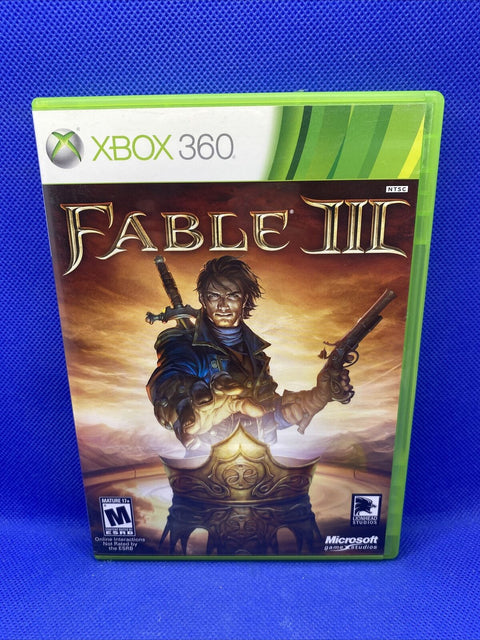 Fable III 3 (Microsoft Xbox 360, 2010) CIB Complete - Tested!