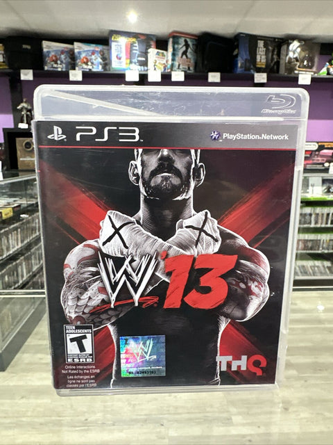 WWE '13 (Sony PlayStation 3, 2012) PS3 CIB Complete Tested!