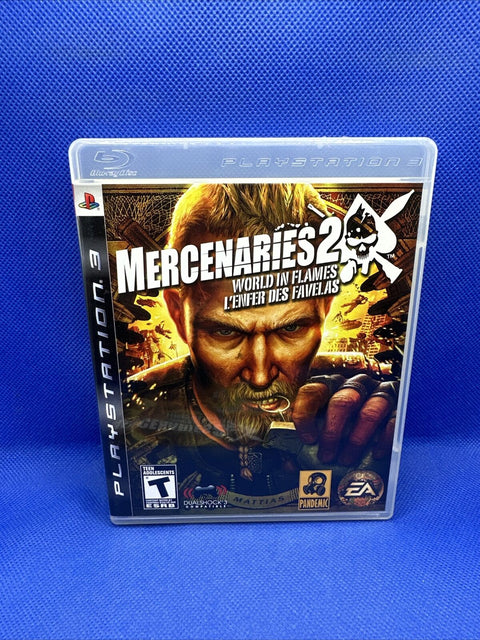 Mercenaries 2 World in Flames (Sony PlayStation 3) PS3 CIB Complete - Tested!