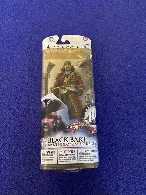 ASSASSIN'S CREED IV Black Flag Black Bart Action Figure Bartholomew Roberts NEW!