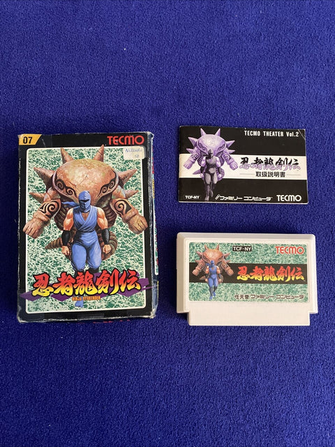 Ninja Ryukenden 1 (Nintendo Famicom FC NES) Japan Import Ninja Gaiden In Box!