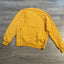Champion Sweater Womens Medium Yellow Ladies Pullover Crewneck - Size M