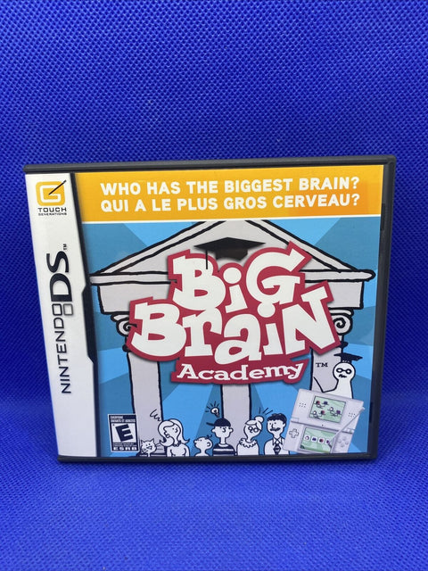 Big Brain Academy + Brain Age 2 Nintendo DS Lot - Both CIB Complete, Tested!