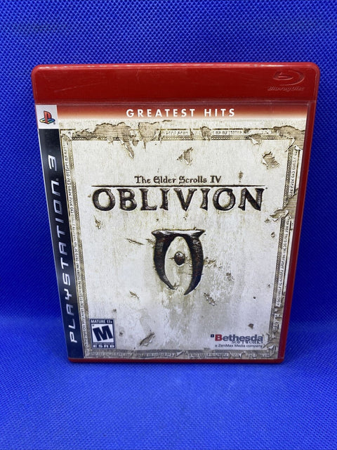 The Elder Scrolls IV: Oblivion (Sony PlayStation 3, 2007) PS3 Complete Tested!