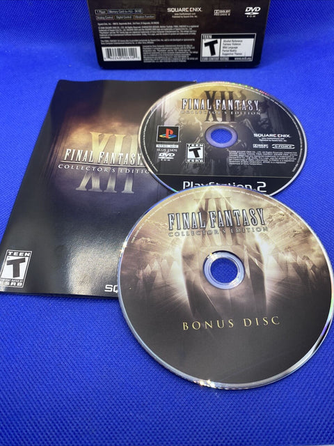 Final Fantasy XII: Collector's Edition (Sony PlayStation 2, PS2) Complete!