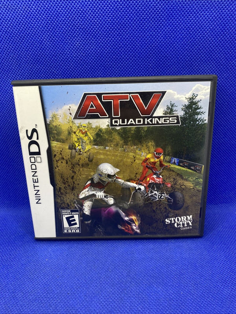 ATV: Quad Kings (Nintendo DS, 2010) CIB Complete - Tested!