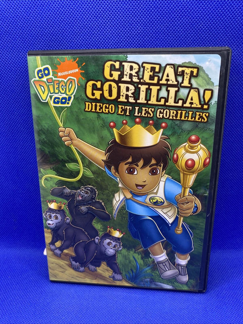 Go, Diego, Go - Great Gorilla (DVD, 2009) Nickelodeon