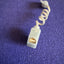 Game Boy Advance GBA Nyko Baby Ice Blue Teal Worm Light - Tested + Working!
