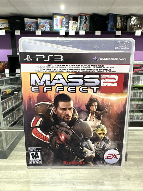 Mass Effect 2 (Sony PlayStation 3) PS3 CIB Complete Tested!