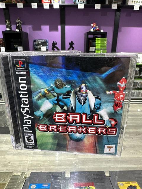 Ball Breakers (Sony PlayStation 1, 2000) PS1 CIB Complete Tested!