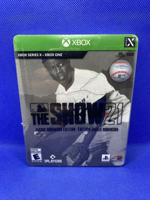 NEW MLB The Show 21 Jackie Robinson Edition (Microsoft Xbox One/Series X) Sealed