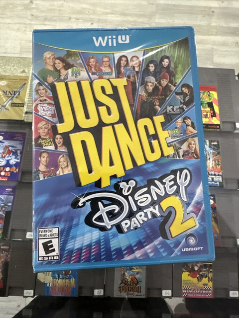 NEW! Just Dance Disney Party 2 Nintendo Wii U - Factory Sealed!