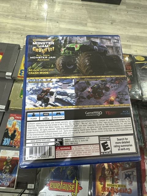 Monster Jam Crush It (PlayStation 4) PS4 Tested!