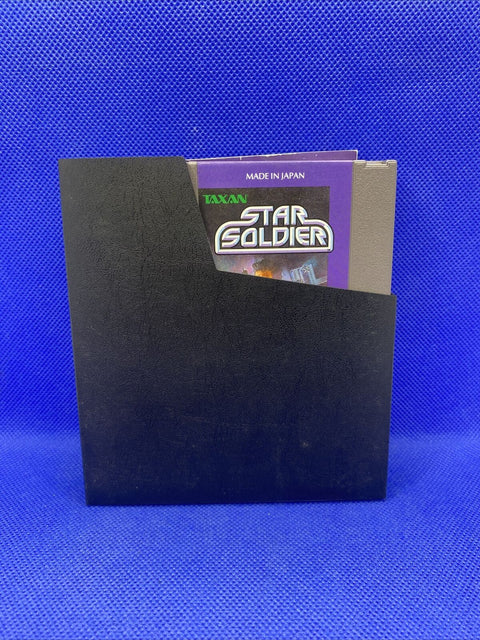 Star Soldier (Nintendo NES, 1988) Authentic Cartridge, Manual, Sleeve - Tested!