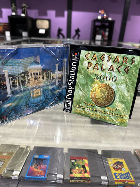 Caesars Palace 2000: Millennium Gold Edition (Sony PlayStation 1) PS1 Complete