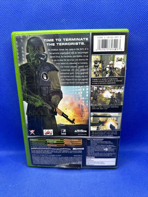 Soldier of Fortune II: Double Helix (Microsoft Original Xbox, 2003) Complete