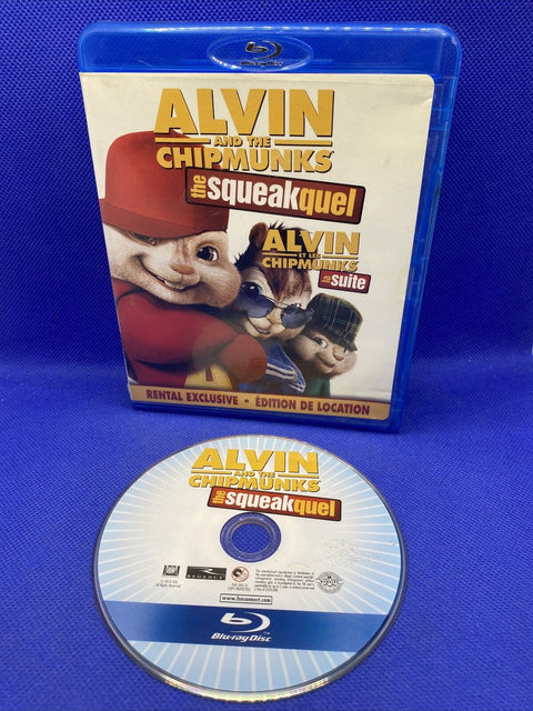 Alvin and the Chipmunks: The Squeakquel (Blu-ray Disc, 2010) Rental Exclusive!