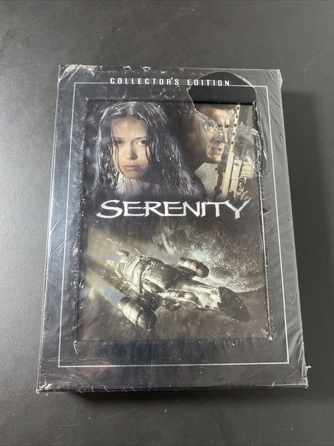 NEW! Serenity (DVD, 2007, 2-Disc Set, Collectors Edition) Factory Sealed!