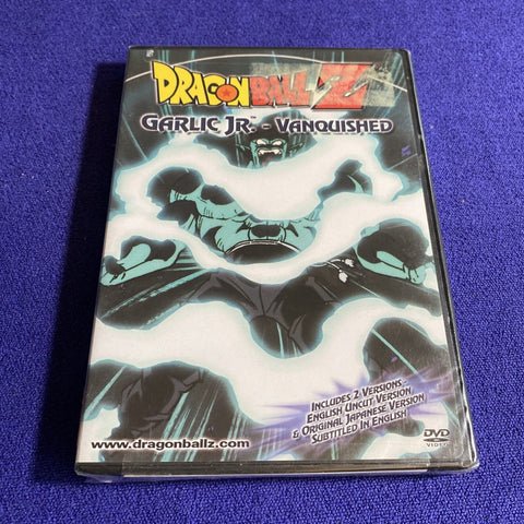NEW! Dragon Ball Z - Garlic Jr.: Vanquished (DVD, 2002) Factory Sealed!
