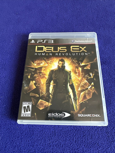 Deus Ex: Human Revolution (Sony PlayStation 3) PS3 Complete - Tested!