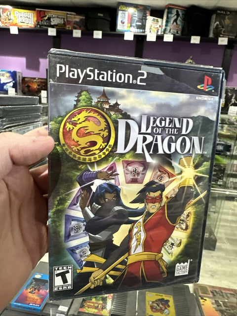 NEW! Legend of the Dragon (Sony PlayStation 2, 2007) PS2 Factory Sealed!