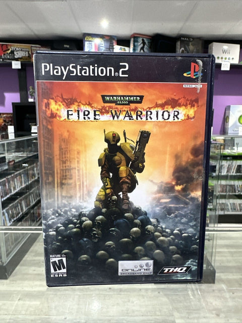 Warhammer 40,000 Fire Warrior (Sony PlayStation 2, 2003) PS2 CIB Complete Tested