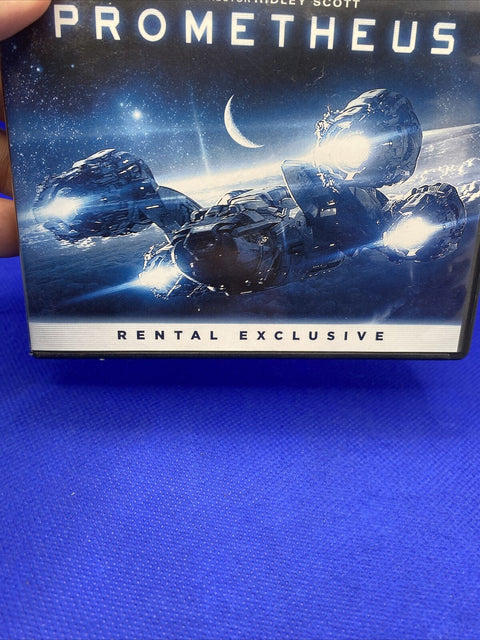 Prometheus - Rental Exclusive (DVD, 2012, Canadian) Ridley Scott - Tested!