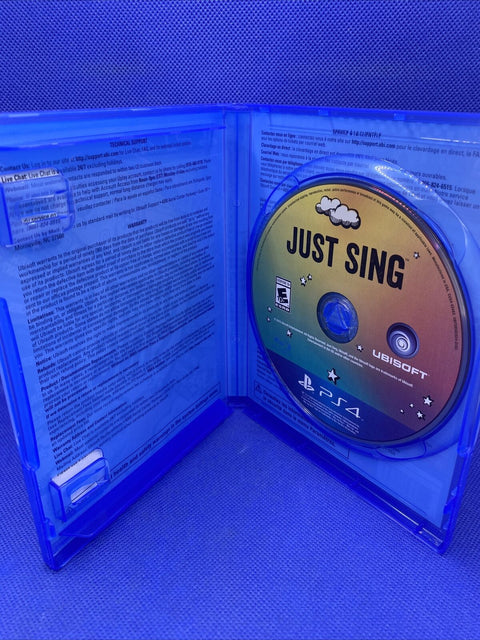 Just Sing (Playstation 4, PS4) Tested!